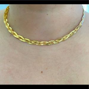 Gorjana Gold Braided Necklace